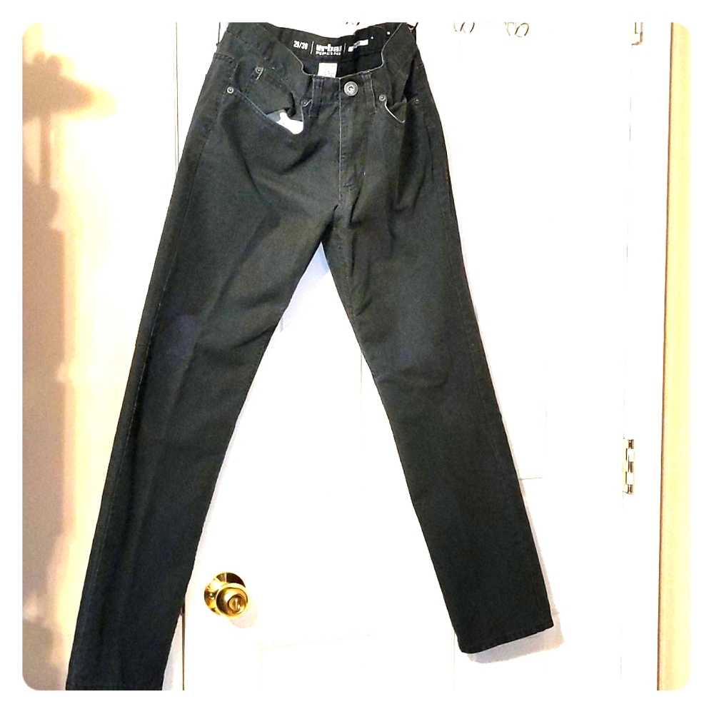 Dark blue khakis